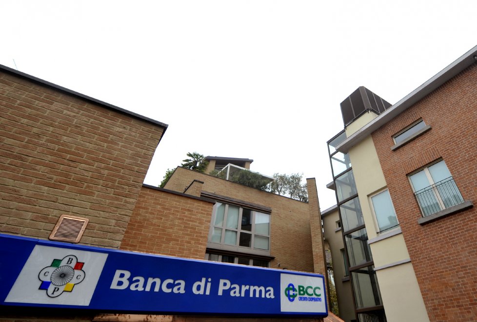 All’inaugurazione della Banca di Parma – Credito Cooperativo