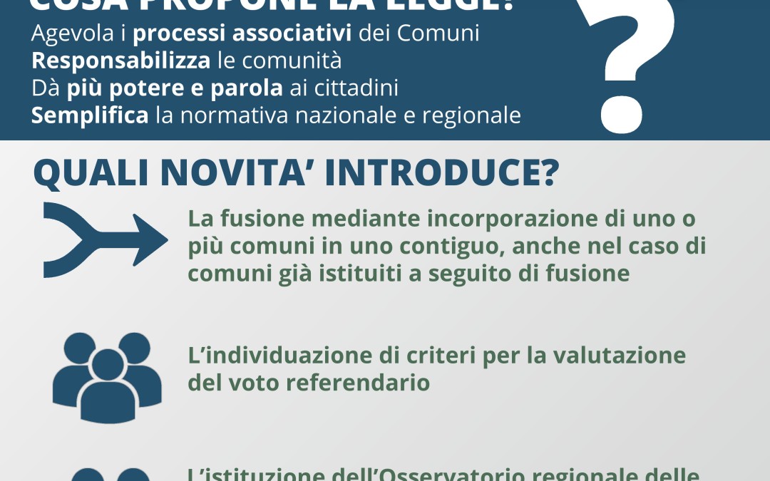 Unioni e fusioni di Comuni: passa la riforma in Emilia-Romagna